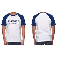 Load image into Gallery viewer, Shimano Cycling World Adult T-Shirt