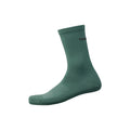 Sage green sock, left view
