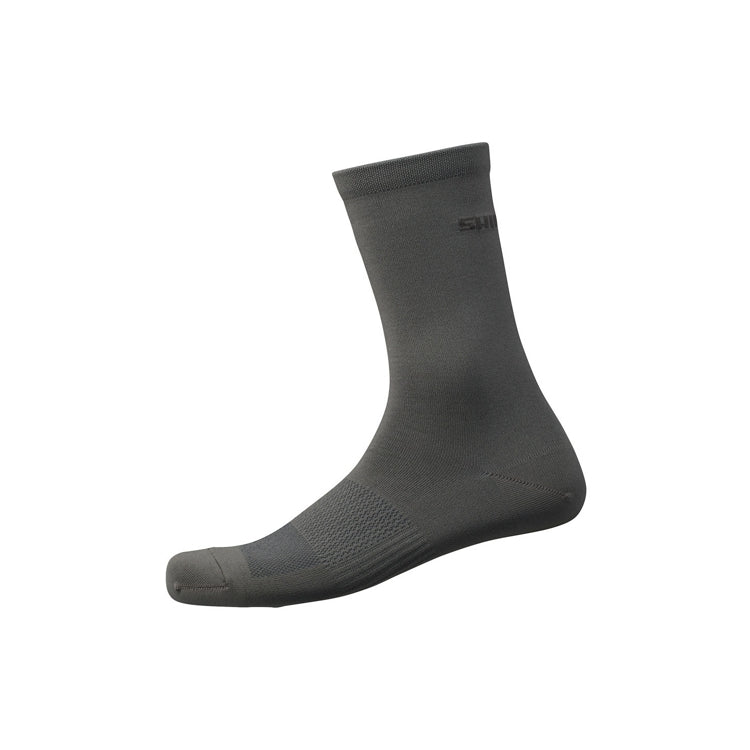 Cedar brown sock, left view