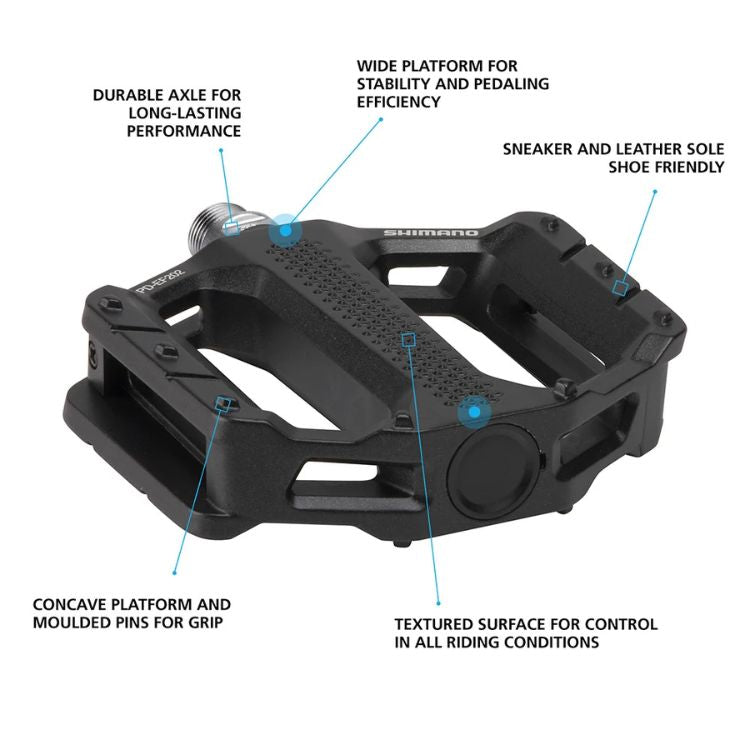 SHIMANO FLAT PEDAL PD-EF202