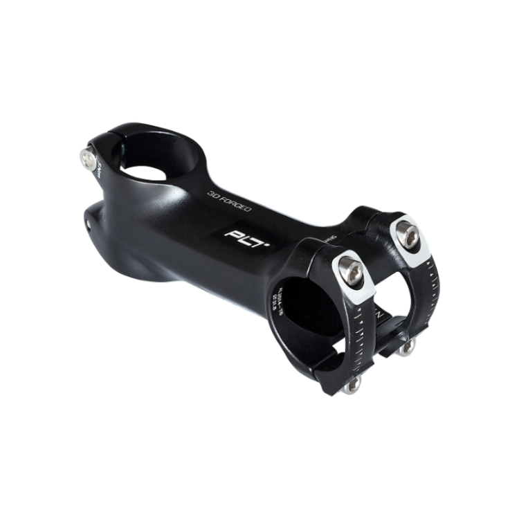 PRO PLT stem, black with white accent and PLT branding on top part