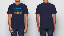 Load image into Gallery viewer, Shimano Cycling World Adult T-Shirt
